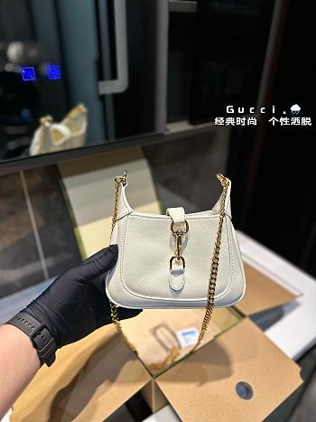 Gucci Jackie 1961 White 19 x 13 cm 