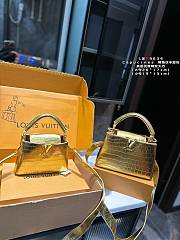 Louis Vuitton Capucines Gold 26 x 17 cm - 1