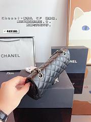 Chanel CF Flap Bag Black 25 x 6 x 14 cm - 6