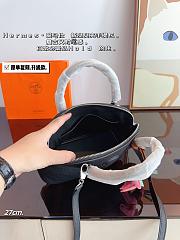 Hermès Bowling Handbag Beige 27 x 10 x 20 cm - 2