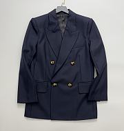 Bottega Veneta Navy Coat  - 1
