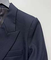 Bottega Veneta Navy Coat  - 5