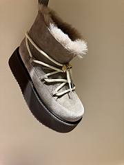 Inuikii Fur Boots Grey  - 5