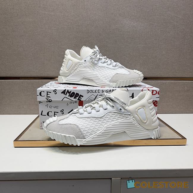 Dolce & Gabbana Sneaker All White  - 1