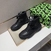Dolce & Gabbana Sneaker High Top Diamond Black - 5