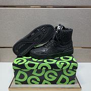 Dolce & Gabbana Sneaker High Top Diamond Black - 6
