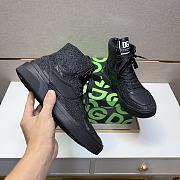 Dolce & Gabbana Sneaker High Top Diamond Black - 3