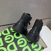 Dolce & Gabbana Sneaker High Top Diamond Black - 2