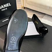 Chanel Flower Shoes Black - 2