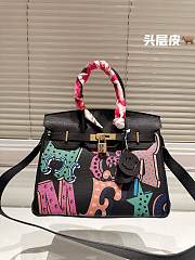 Hermes Handbag Black 30 cm - 1