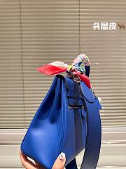 Hermes Handbag Blue 28 cm - 3