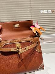 Hermes Handbag Red 28 cm - 6