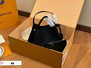 Louis Vuitton Vintage Handbag Black 23 x 20 cm - 1
