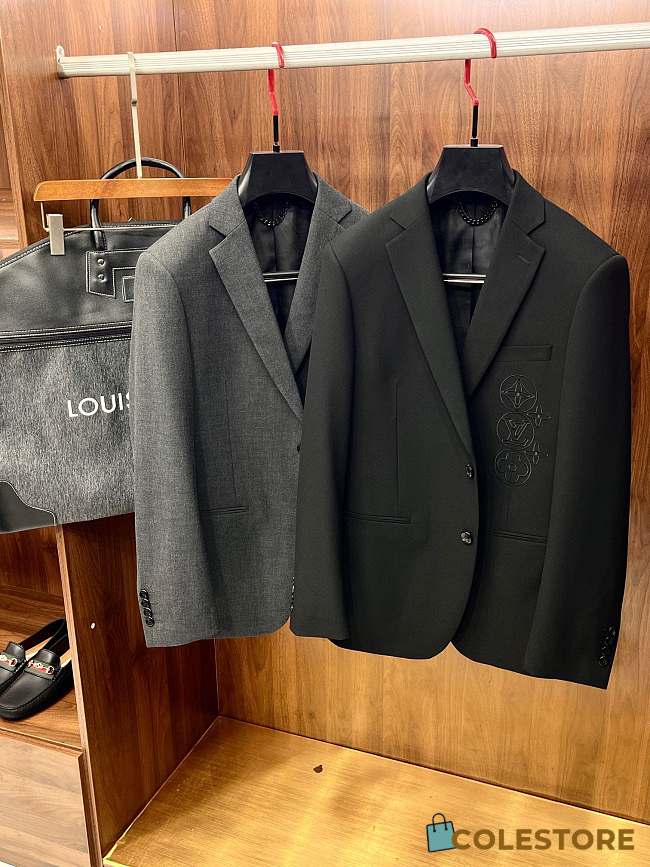 Louis Vuitton Vest Black/ Grey M - 3XL  - 1