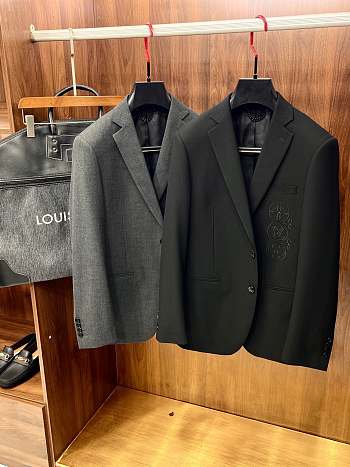 Louis Vuitton Vest Black/ Grey M - 3XL 
