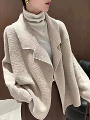 Max Mera White/ Blue/ Grey Coat - 6
