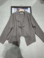 Max Mera White/ Blue/ Grey Coat - 3