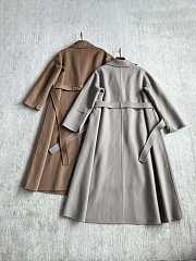 Max Mara White/ Beige Manteau  - 4