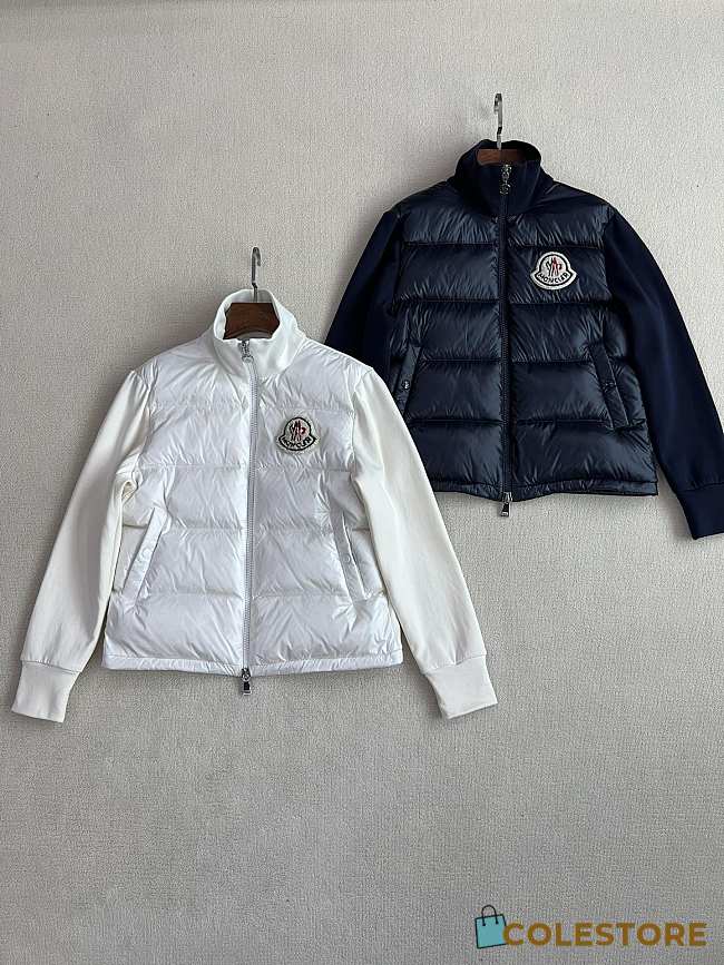 Moncler Down Jacket Black/ White XS - L - 1