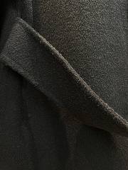 Valentino V Pocket Black Coat  - 3