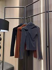 Celine 24 Black / Brown/ Grey Sweater  - 6