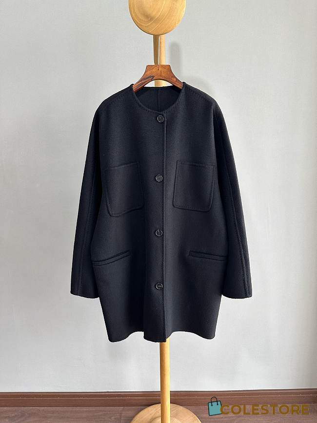 Max Mara Coat Balck  - 1