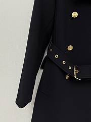 Louis Vuitton 6 Buttons Coats Monogram Black  - 6