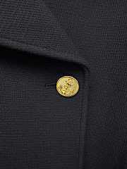 Louis Vuitton 6 Buttons Coats Monogram Black  - 4