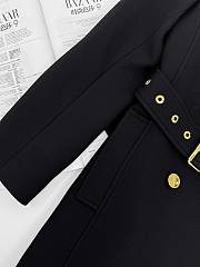 Louis Vuitton 6 Buttons Coats Monogram Black  - 2