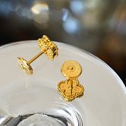 Van Cleef Mini Earrings Gold  - 2