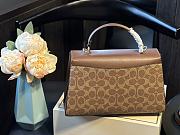 Coach Eliza Handbag Brown 27 x 18 cm  - 2