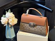 Coach Eliza Handbag Orange 27 x 18 cm  - 1