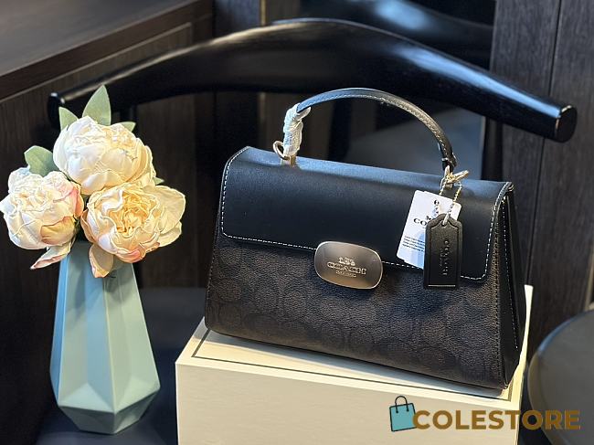 Coach Eliza Handbag Black 27 x 18 cm  - 1