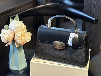Coach Eliza Handbag Black 27 x 18 cm 