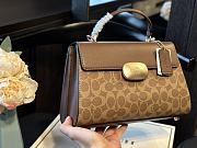 Coach Eliza Handbag Black 27 x 18 cm  - 6