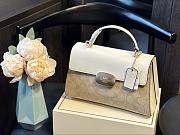 Coach Eliza Handbag White 27 x 18 cm  - 1