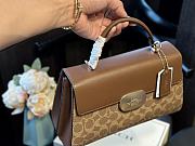Coach Eliza Handbag Full Black 27 x 18 cm  - 4