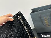 YSL Saint Laurrent Shopping Bag Grey 33 x 27 cm - 2
