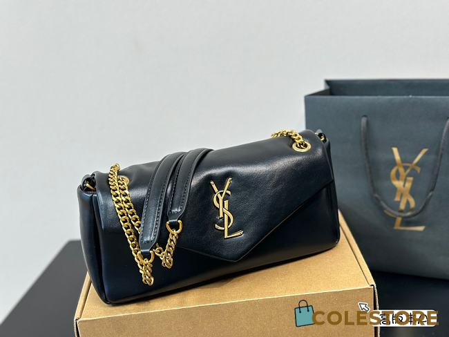 YSL Saint Laurrent Calypso Black 27 x 12 cm  - 1