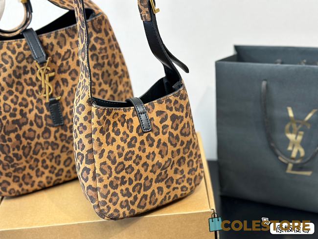 YSL Le 5A7 Leopard 14 x 14 cm - 1