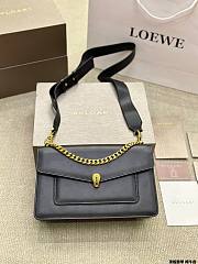 Bulgari Serpenti East-west Maxi Gold Chain Black 25 cm - 1