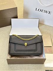Bulgari Serpenti East-west Maxi Gold Chain Black 25 cm - 4