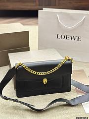 Bulgari Serpenti East-west Maxi Gold Chain Black 25 cm - 6