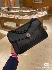 Bulgari Serpenti East-west Maxi Black Chain Black 25 cm - 4