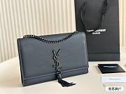 Saint Laurrent Kate Black Chain 24 cm  - 6