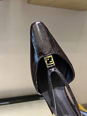 Fendi FLogo Slingback Black - 2
