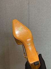 Fendi FLogo Slingback Yellow - 6