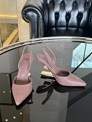 Fendi Slingback High Heels Pink  - 1