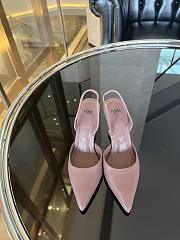 Fendi Slingback High Heels Pink  - 5