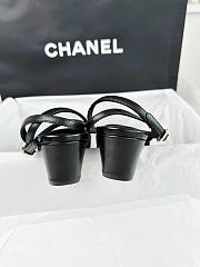 Chanel Slingback High Heel Black  - 2